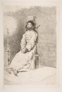The garroted man The garroted man, 1778-80. od Francisco de Goya