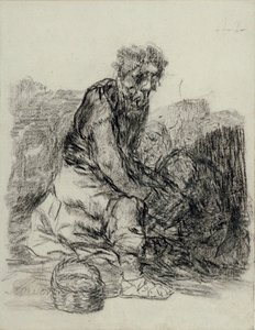 Umírají od Francisco de Goya