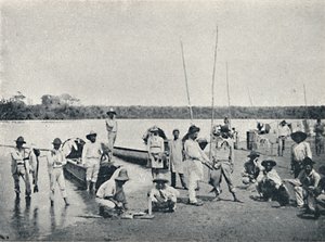 Rybaření v Rio Grande, 1895