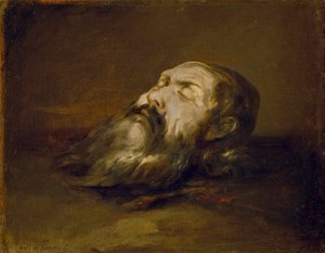 Pyhän pää mestattiin od Francisco Herrera the Elder