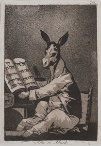 A tak byl jeho dědeček (Asta su abuelo) od Francisco de Goya