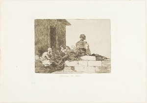 Odvolání jsou marná, deska 54 z The Disasters of War od Francisco Jose de Goya y Lucientes