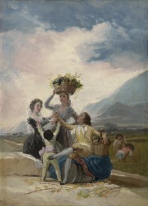 Podzim, 1786 od Francisco de Goya