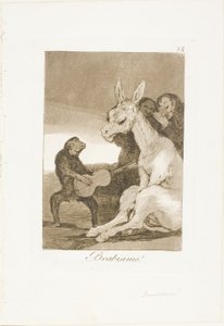 Bravo!, deska 38 z Los Caprichos od Francisco Jose de Goya y Lucientes