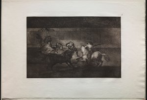 Býčí zápasy: Smrt Pepe Illa (3. skladba) od Francisco de Goya