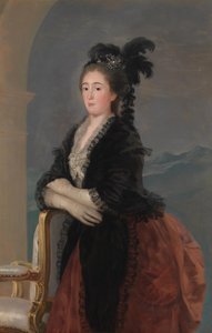 Doña Maria Teresa da Vallabriga od Francisco Jose de Goya y Lucientes