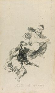 Sen o bičování od Francisco Jose de Goya y Lucientes
