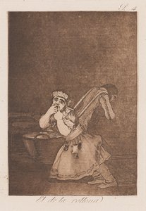 El de la Rollona, konec 18.-začátek 19. století (tisk) od Francisco de Goya