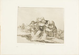 Všechno je točené, deska 42 z The Disasters of War od Francisco Jose de Goya y Lucientes