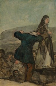 Poprava čarodějnic od Francisco Jose de Goya y Lucientes