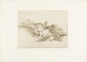 It Always Happens, deska osm z The Disasters of War od Francisco Jose de Goya y Lucientes
