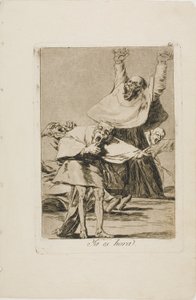 Je čas, deska 80 z Los Caprichos od Francisco Jose de Goya y Lucientes