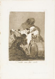 Nikdo nás neviděl, deska 79 z Los Caprichos od Francisco Jose de Goya y Lucientes