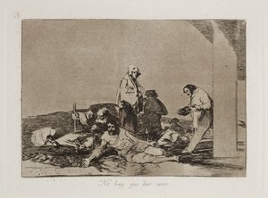 No hay que dar voces (nemá cenu křičet) od Francisco Jose de Goya y Lucientes