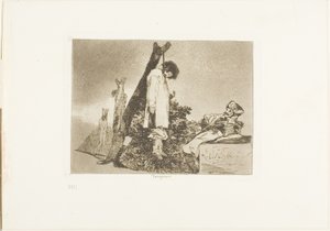 Ne v tomto případě, deska 36 z The Disasters of War od Francisco Jose de Goya y Lucientes