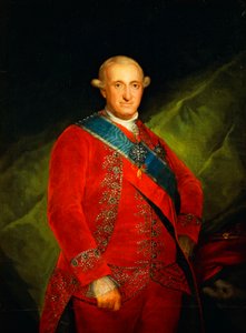 Portrét Karla IV Bourbonského (Portici od Francisco Jose de Goya y Lucientes