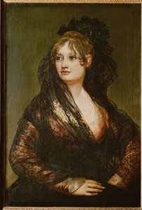 Portrét Dony Isabel de Porcel, před rokem 1805 (olej na plátně) od Francisco Jose de Goya y Lucientes