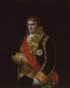 Portrét generála José Manuela Romera, kolem roku 1810
