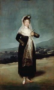 Portrét markýze ze Santiaga od Francisco de Goya