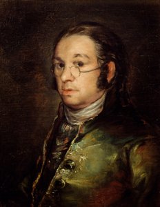 Autoportrét s brýlemi od Francisco de Goya