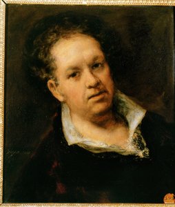 Autoportrét ... (malba na plátně) od Francisco Jose de Goya y Lucientes