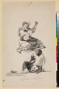 Zpěv a tanec od Francisco de Goya
