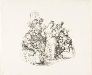 Andaluský tanec od Francisco Jose de Goya y Lucientes
