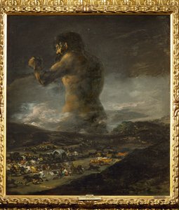 Kolos ... (malba na plátně) od Francisco Jose de Goya y Lucientes