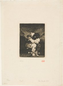 Vazba je barbarská jako zločin ("Malý vězeň") od Francisco Jose de Goya y Lucientes