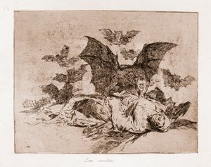 The Disasters of War: Výsledky (lept z přípravné kresby od Francisco de Goya