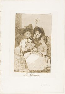 The Filiation, deska 57 z Los Caprichos od Francisco Jose de Goya y Lucientes