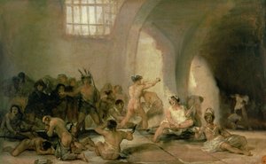 Blázinec od Francisco de Goya