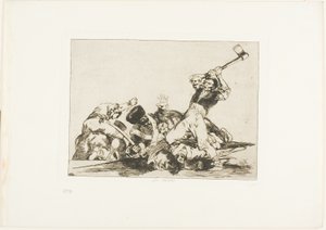 To samé, deska tři z The Disasters of War od Francisco Jose de Goya y Lucientes