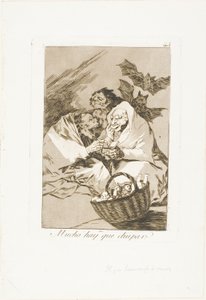 Je tu Plenty to Suck, deska 45 z Los Caprichos od Francisco Jose de Goya y Lucientes