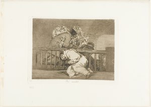 Takto se to stalo, deska 47 z The Disasters of War od Francisco Jose de Goya y Lucientes