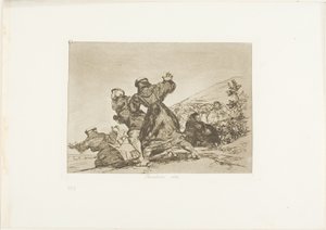 I tohle, deska 43 z The Disasters of War od Francisco Jose de Goya y Lucientes