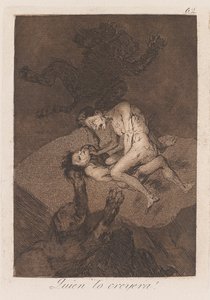 Kdo by tomu věřil?, konec 18.-začátek 19 století (tisk) od Francisco de Goya
