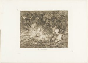 Will She Rise Again?, deska 80 z The Disasters of War od Francisco Jose de Goya y Lucientes