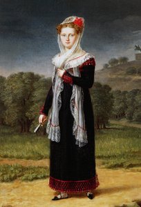 Portrét Marie Louise, vévodkyně z Parmy (Vídeň od Francisco Lacoma