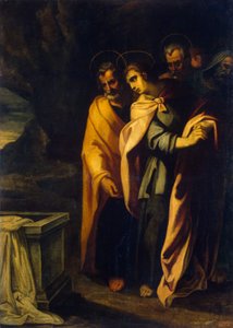 Apoštolové u hrobu Ježíše, 1590s.