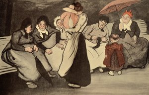 Slunečná neděle na čerstvém vzduchu, kreslený film z LAssiette au Beurre, 23. srpna 1902