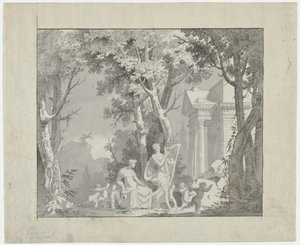 Klasická scéna, 1775-1800. od Francisco Vieira
