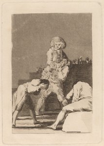 Al Conde Palatino (K hraběti Palatinovi) od Francisco de Goya