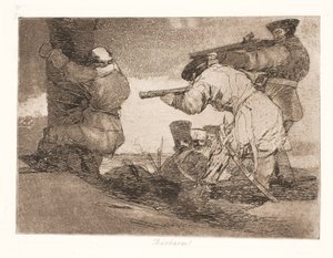 Barbare! (38) od Francisco de Goya