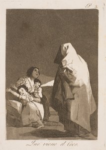 Bussebaskets zkázy od Francisco de Goya