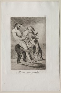 Caprices: Podívejte se, jak jsou slavnostní! od Francisco de Goya