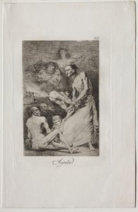 Caprichos: Foukat! od Francisco de Goya