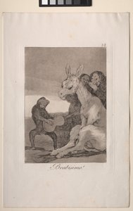 Caprices: Bravo! od Francisco de Goya