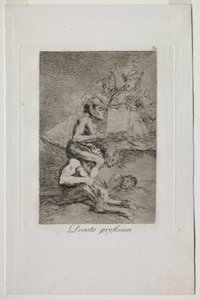 Caprichos: Zbožné povolání od Francisco de Goya