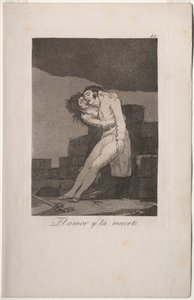 Caprichos: Láska a smrt. od Francisco de Goya
